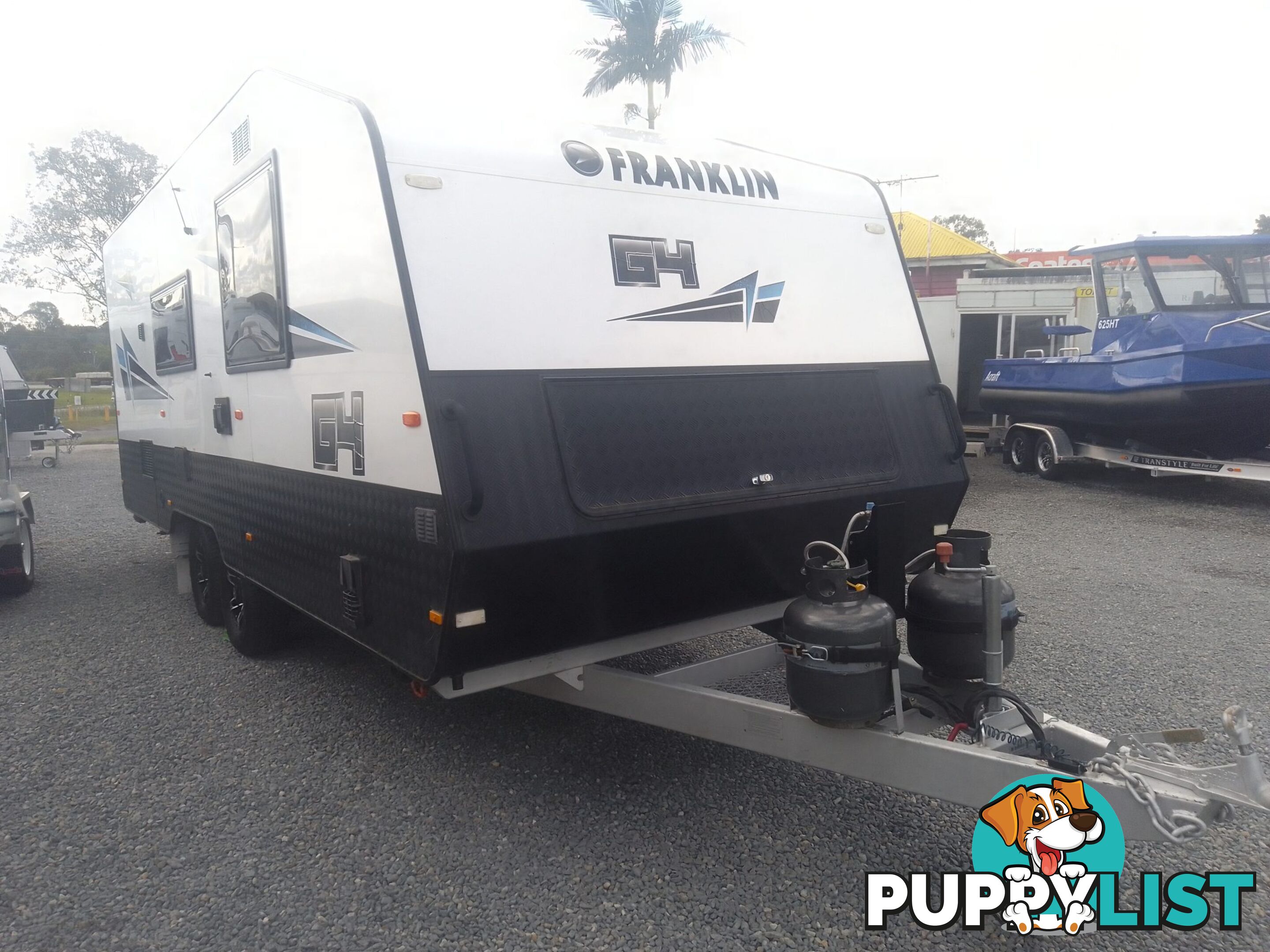 USED 2021 FRANKLIN G4 21FT TOURING DUAL AXLE CARAVAN