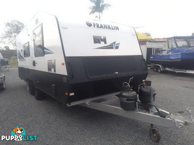 USED 2021 FRANKLIN G4 21FT TOURING DUAL AXLE CARAVAN