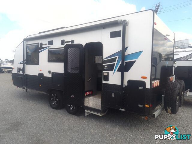 USED 2021 FRANKLIN G4 21FT TOURING DUAL AXLE CARAVAN