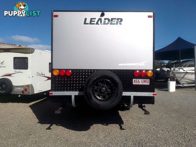 USED 2021 LEADER GOLD 2 BUNK FAMILY SEMI OFF ROAD DUAL AXLE CARAVAN