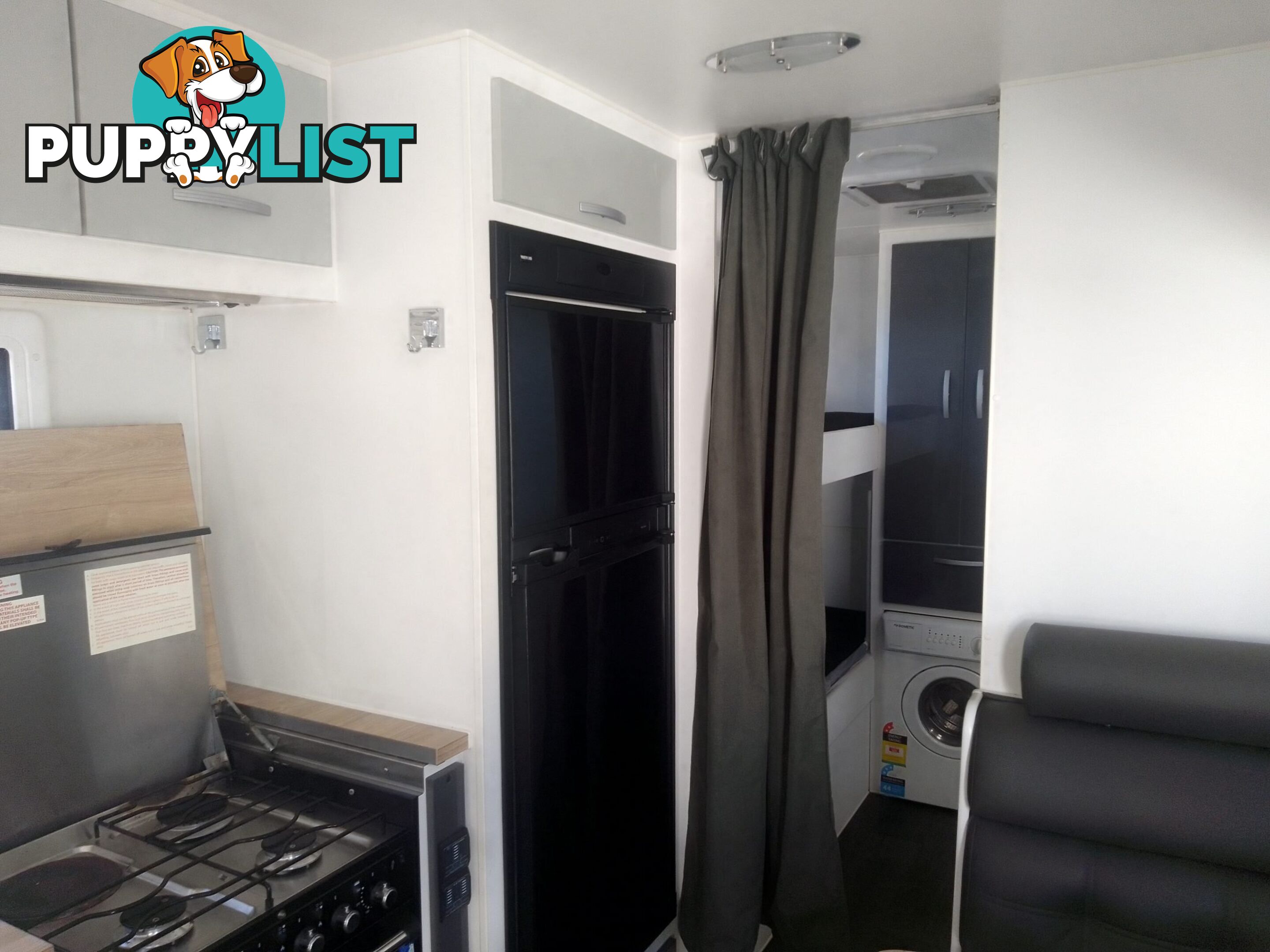 USED 2021 LEADER GOLD 2 BUNK FAMILY SEMI OFF ROAD DUAL AXLE CARAVAN