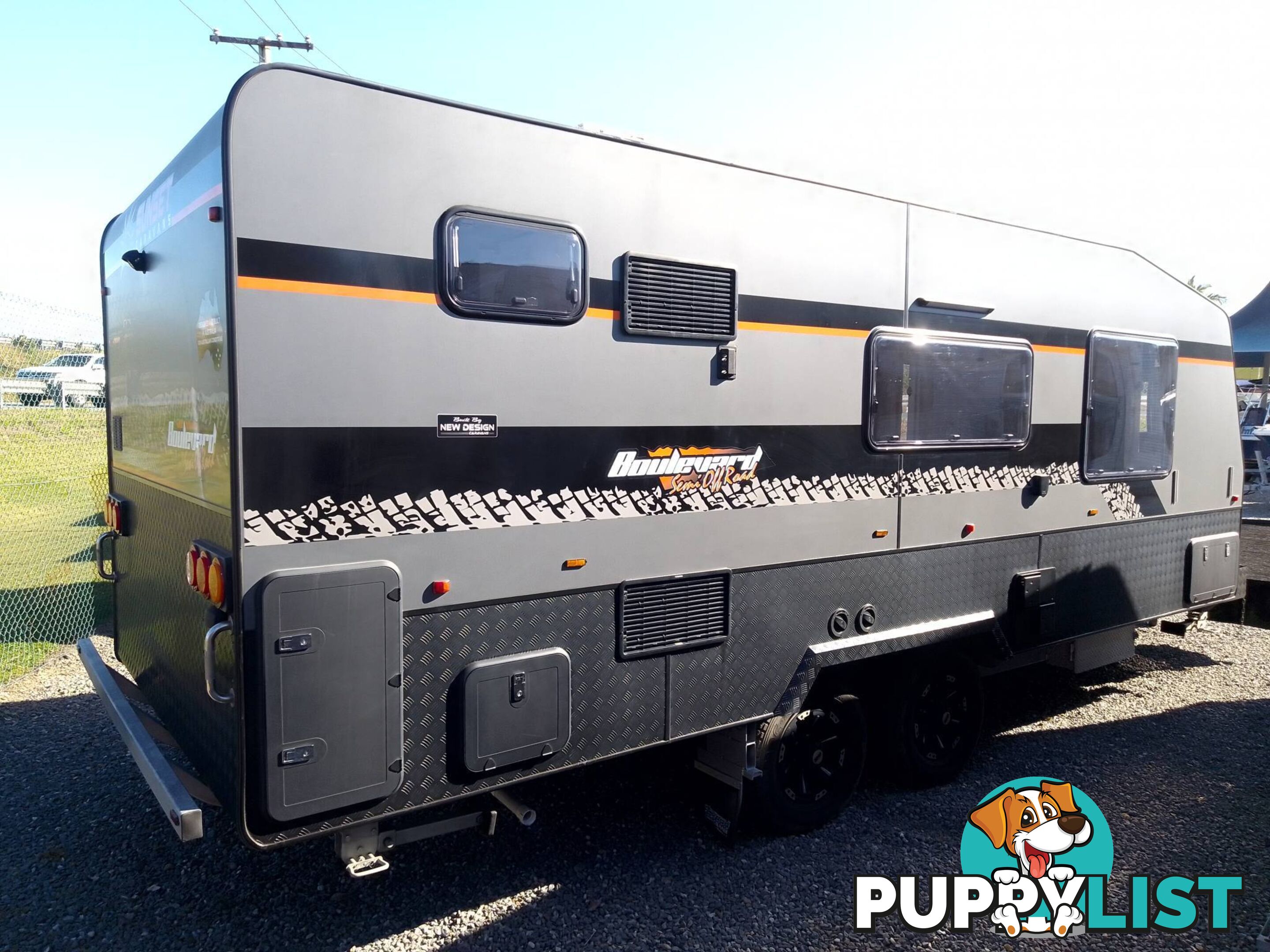 SUNSET BOULEVARD 21FT SEMI OFF-ROAD TOURING CARAVAN