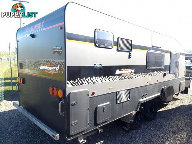 SUNSET BOULEVARD 21FT SEMI OFF-ROAD TOURING CARAVAN