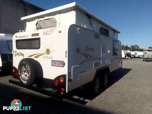 USED 2007 17.5 FT JAYCO DESTINY OUTBACK OFFROAD POP TOP