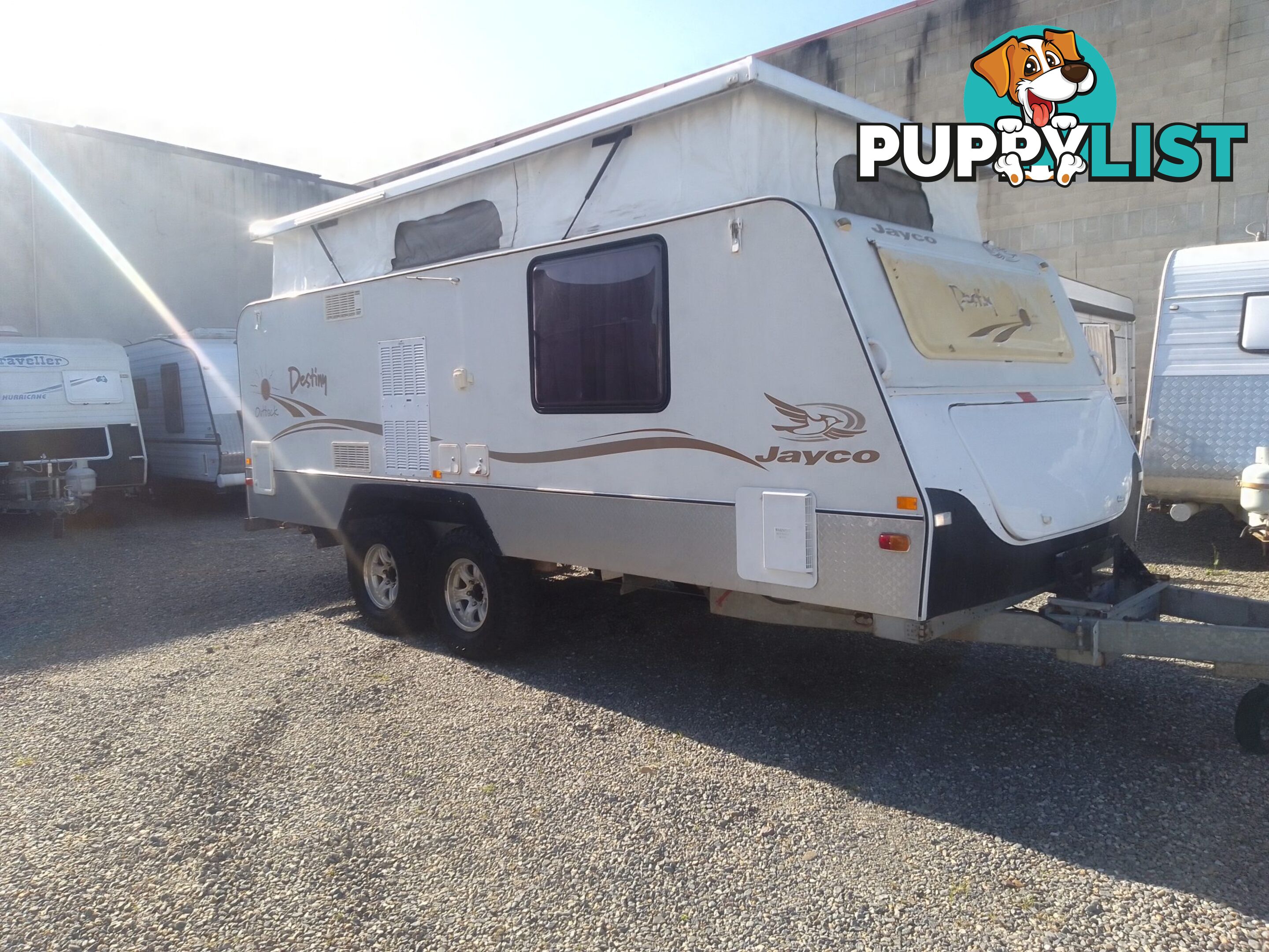 USED 2007 17.5 FT JAYCO DESTINY OUTBACK OFFROAD POP TOP