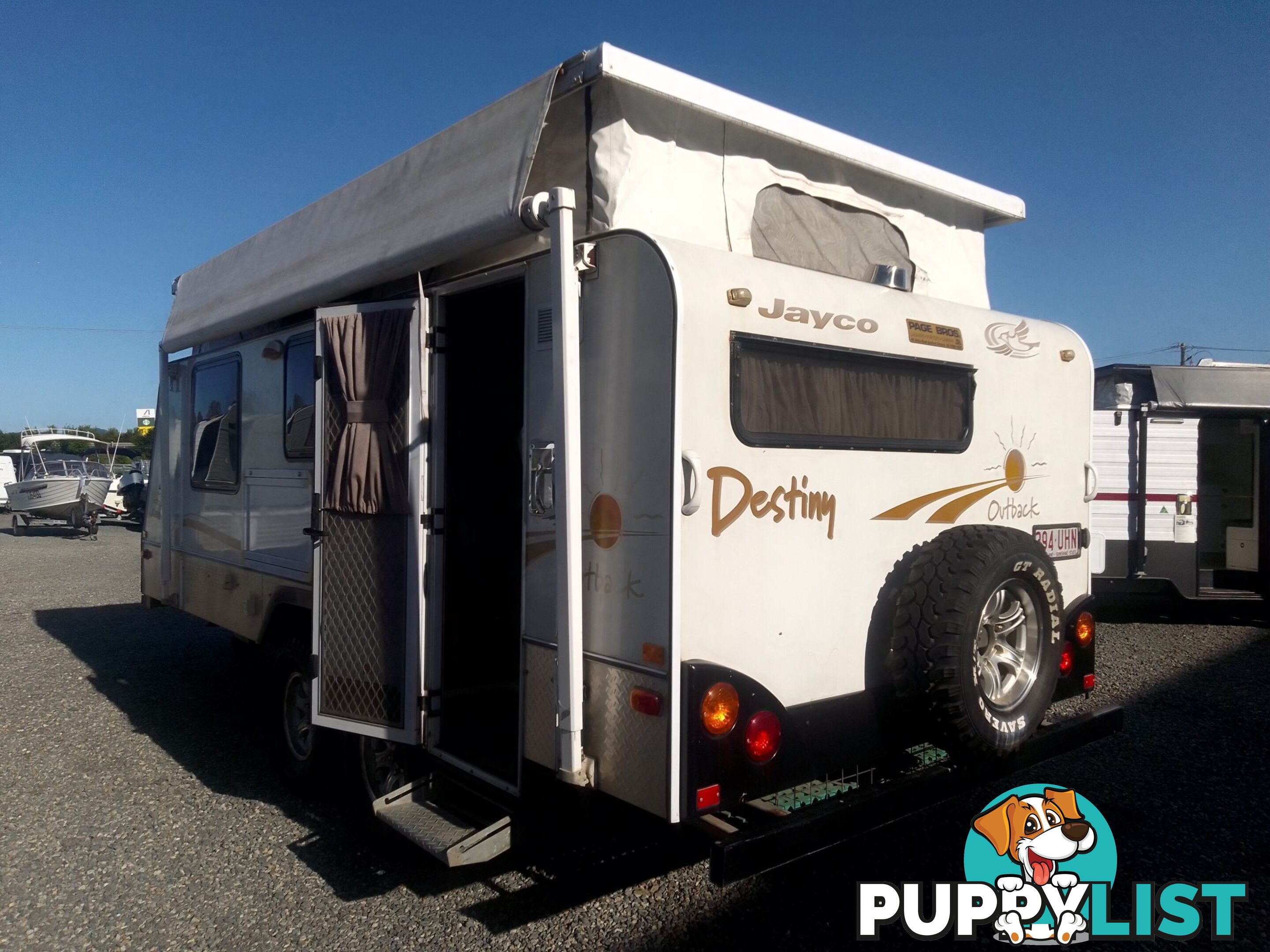 USED 2007 17.5 FT JAYCO DESTINY OUTBACK OFFROAD POP TOP