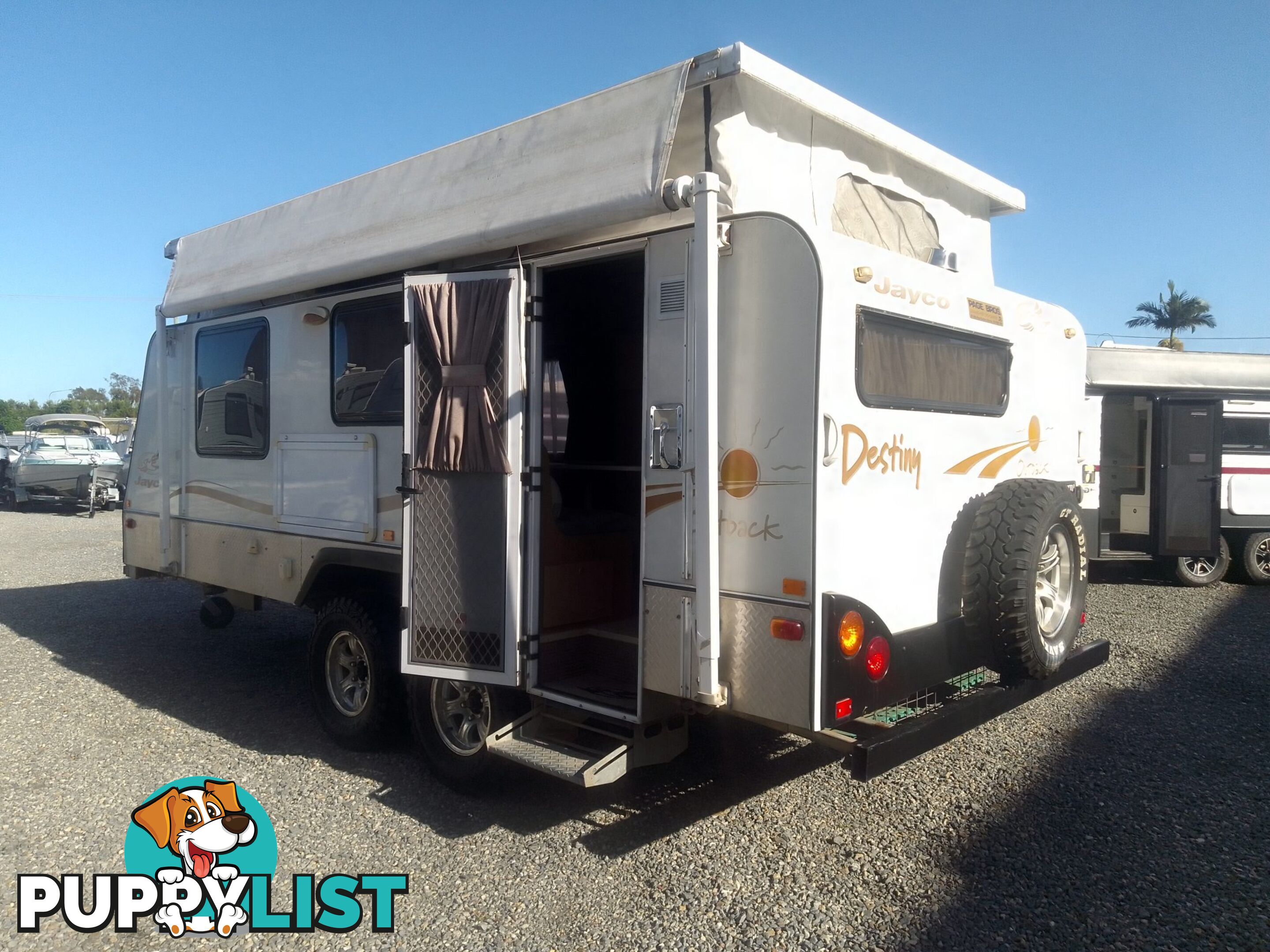 USED 2007 17.5 FT JAYCO DESTINY OUTBACK OFFROAD POP TOP