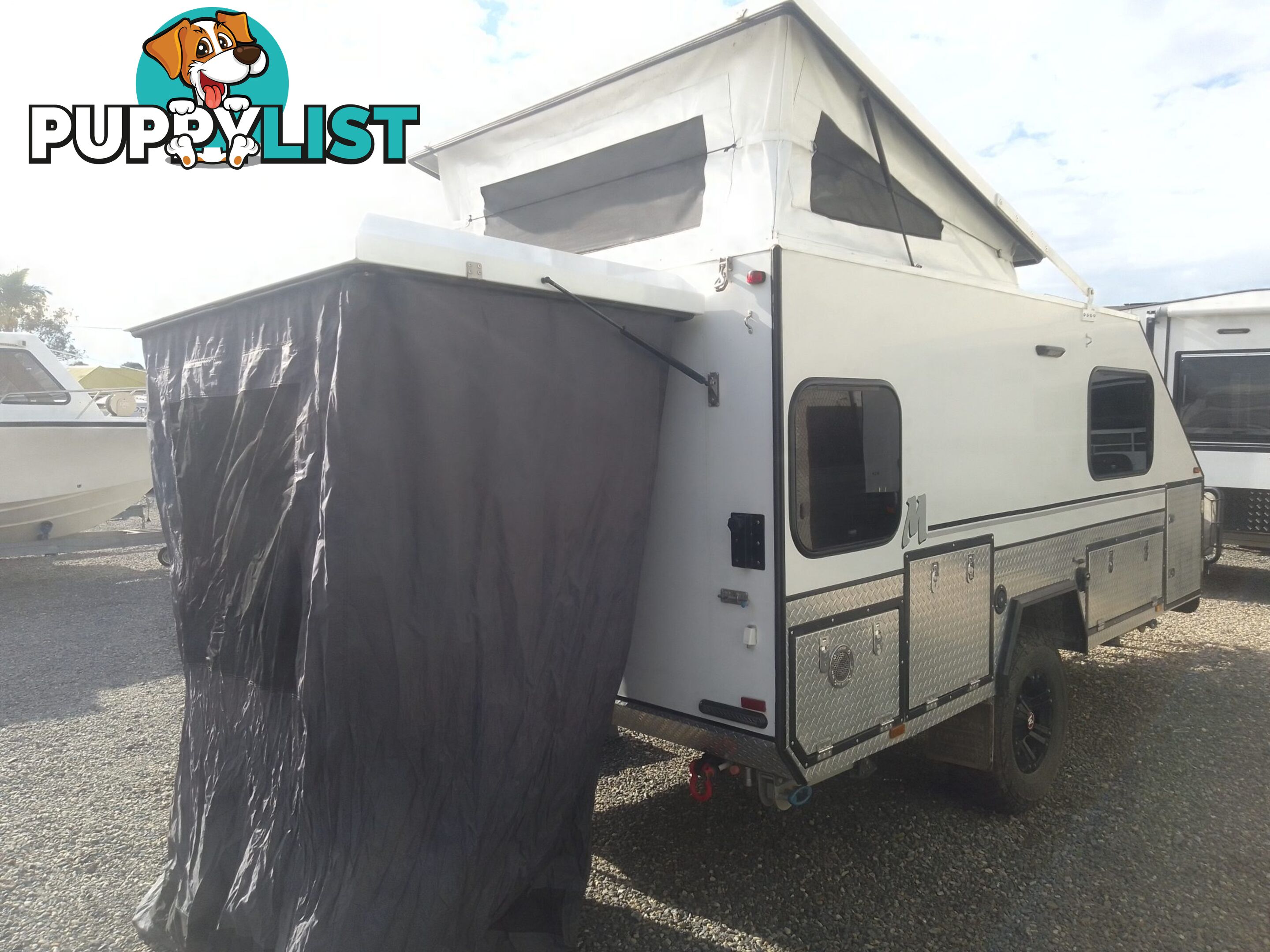 USED 2019 MODCON C3 OFF ROAD SINGLE AXLE HYBRID TOURING CARAVAN