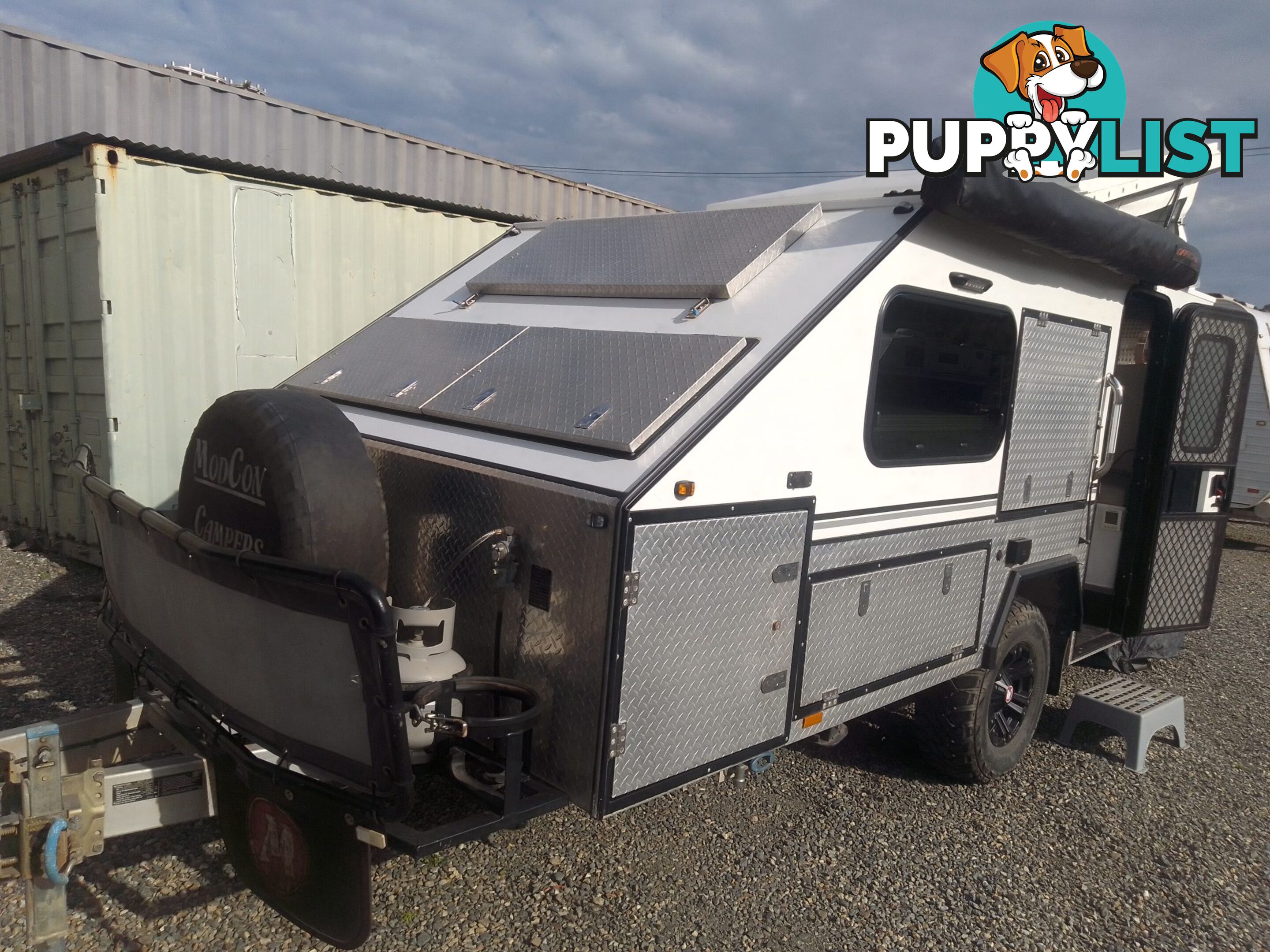 USED 2019 MODCON C3 OFF ROAD SINGLE AXLE HYBRID TOURING CARAVAN