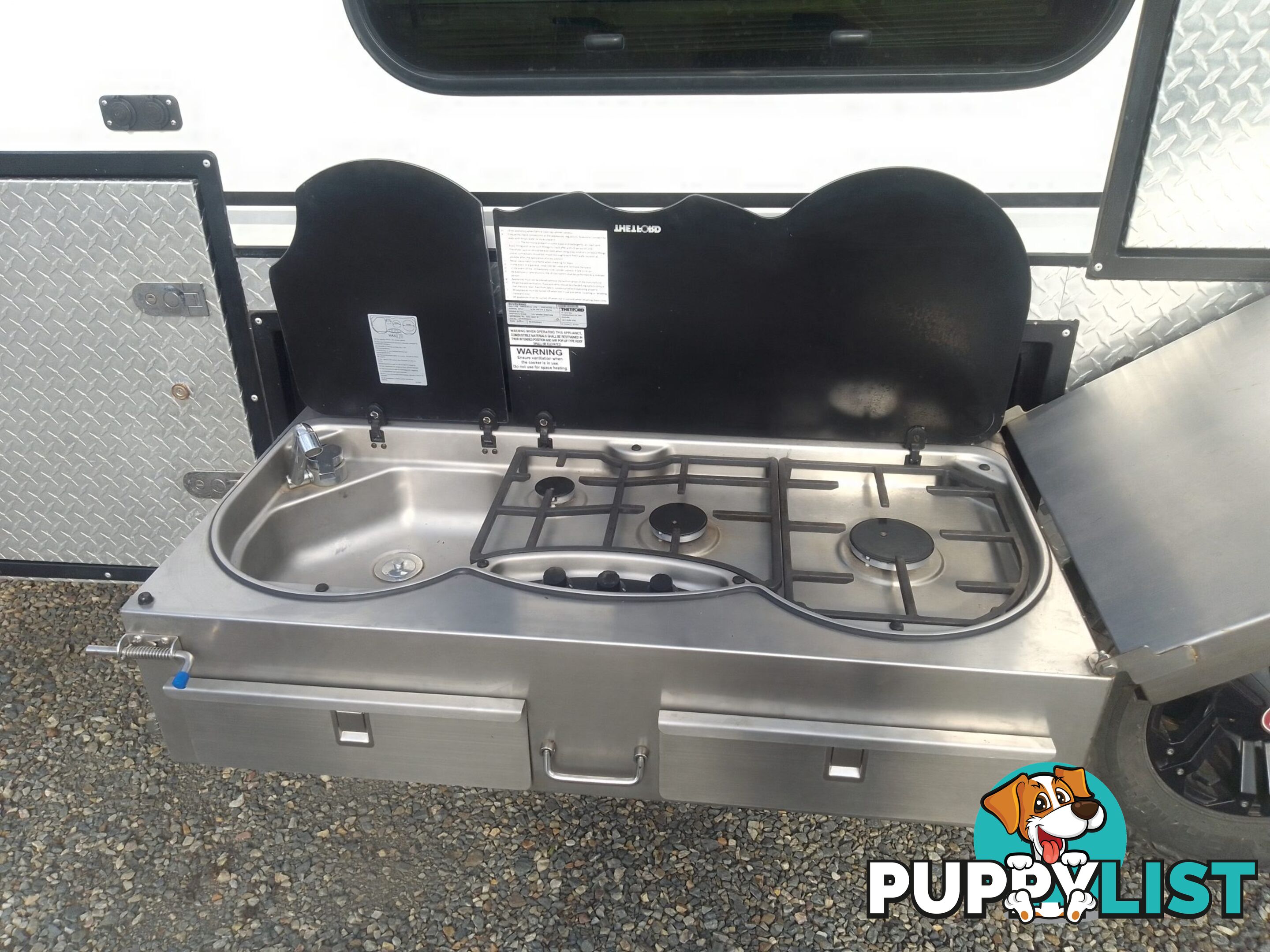 USED 2019 MODCON C3 OFF ROAD SINGLE AXLE HYBRID TOURING CARAVAN