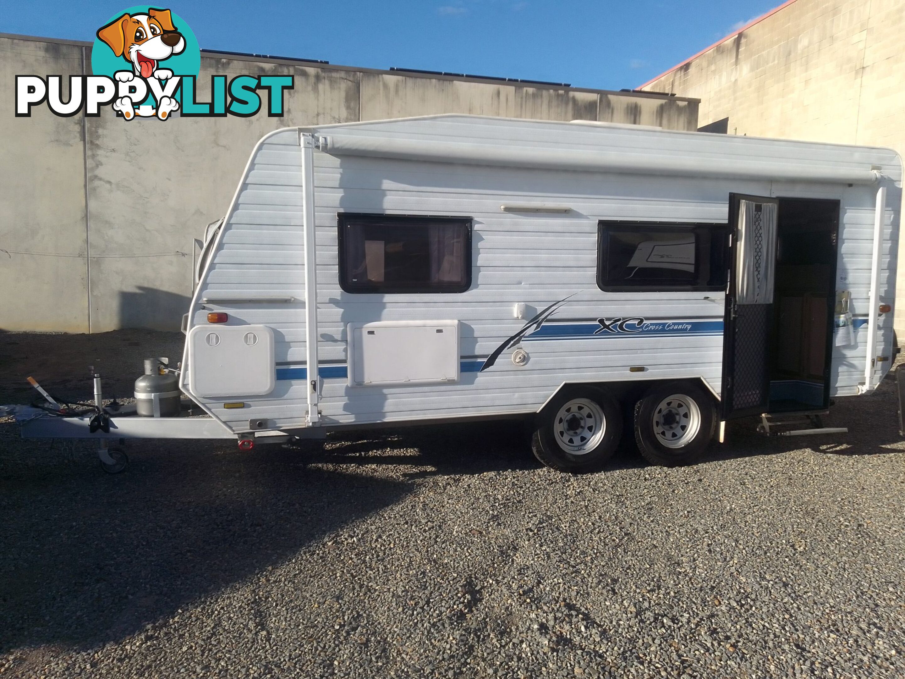 USED 2002 KEDRON XC CROSS COUNTRY 19' DUAL AXLE OFF ROAD CARAVAN