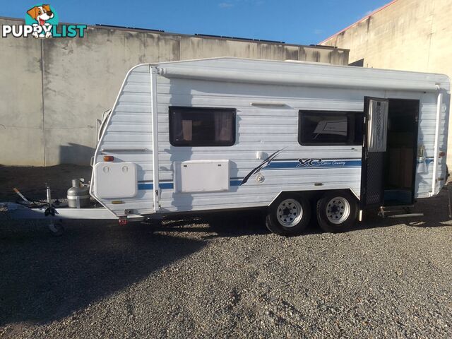 USED 2002 KEDRON XC CROSS COUNTRY 19' DUAL AXLE OFF ROAD CARAVAN