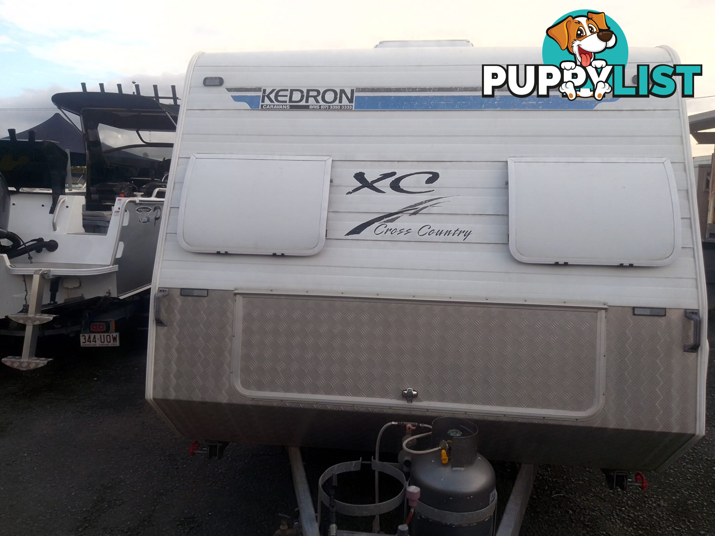 USED 2002 KEDRON XC CROSS COUNTRY 19' DUAL AXLE OFF ROAD CARAVAN