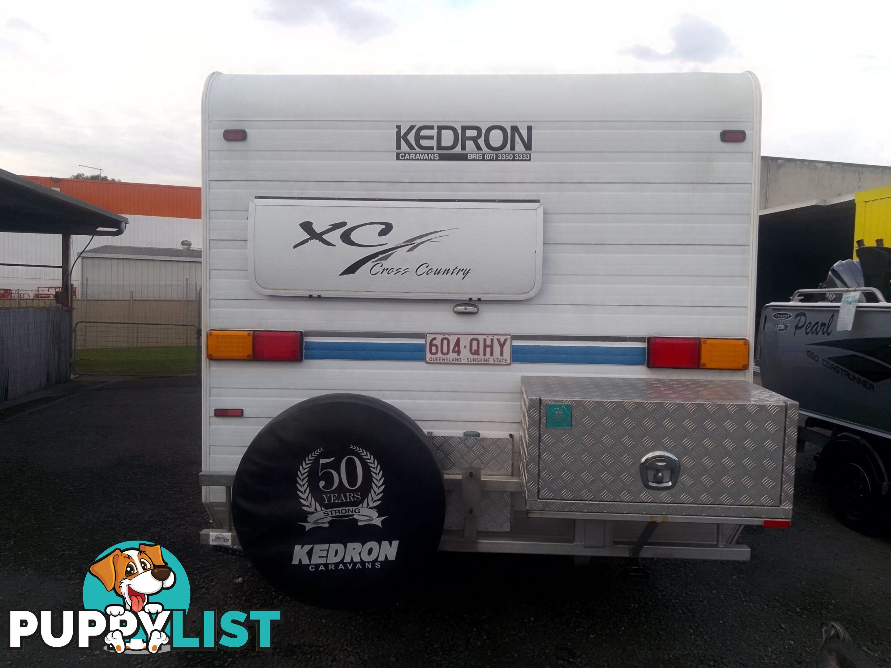 USED 2002 KEDRON XC CROSS COUNTRY 19' DUAL AXLE OFF ROAD CARAVAN