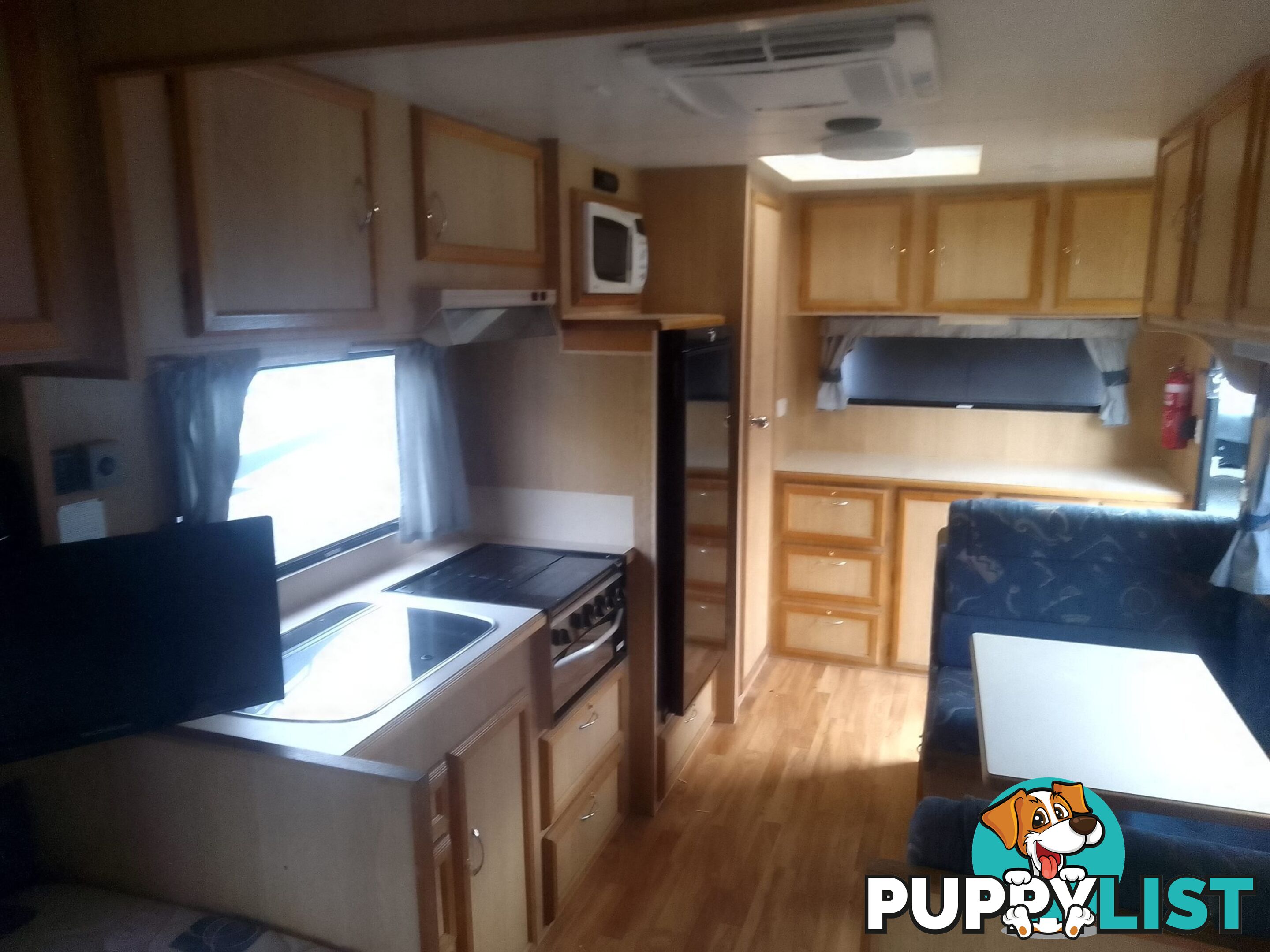 USED 2002 KEDRON XC CROSS COUNTRY 19' DUAL AXLE OFF ROAD CARAVAN