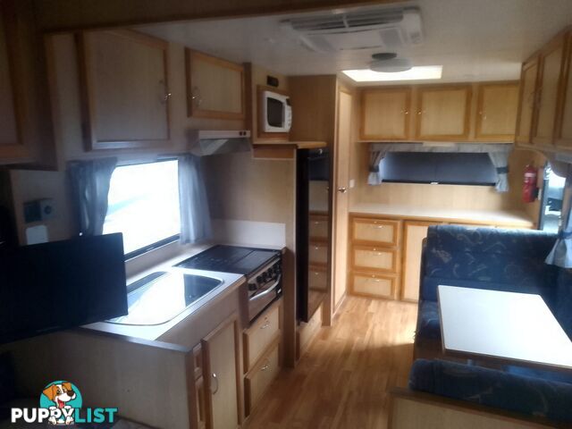 USED 2002 KEDRON XC CROSS COUNTRY 19' DUAL AXLE OFF ROAD CARAVAN