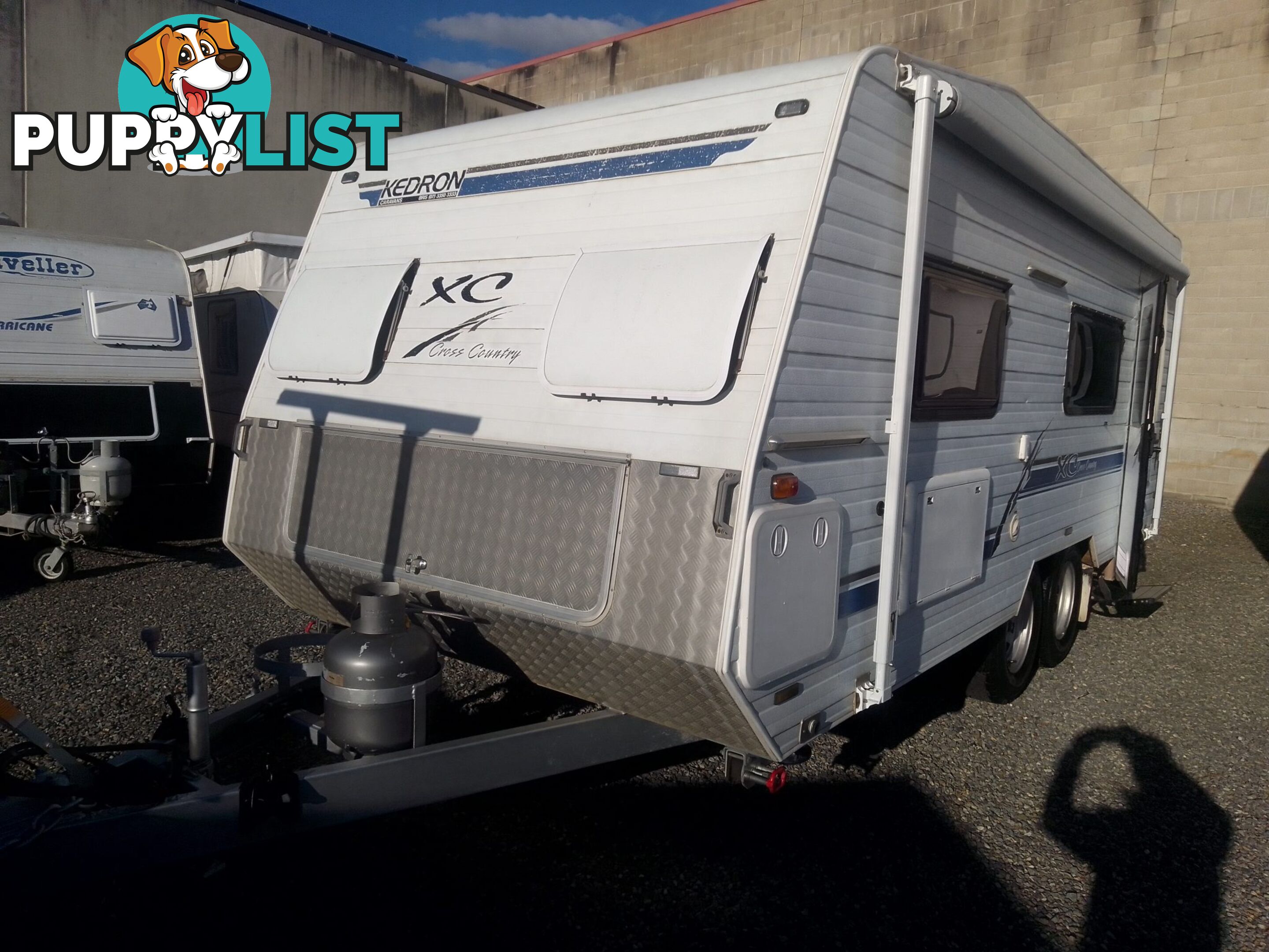 USED 2002 KEDRON XC CROSS COUNTRY 19' DUAL AXLE OFF ROAD CARAVAN