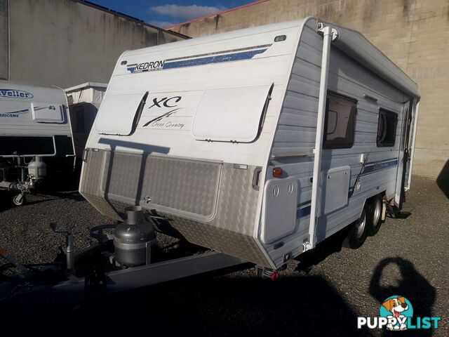 USED 2002 KEDRON XC CROSS COUNTRY 19' DUAL AXLE OFF ROAD CARAVAN