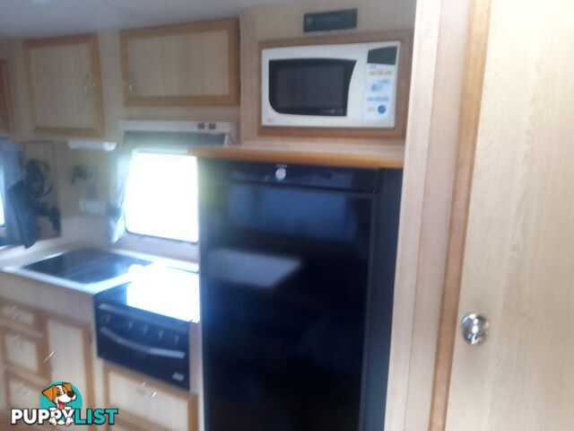 USED 2002 KEDRON XC CROSS COUNTRY 19' DUAL AXLE OFF ROAD CARAVAN