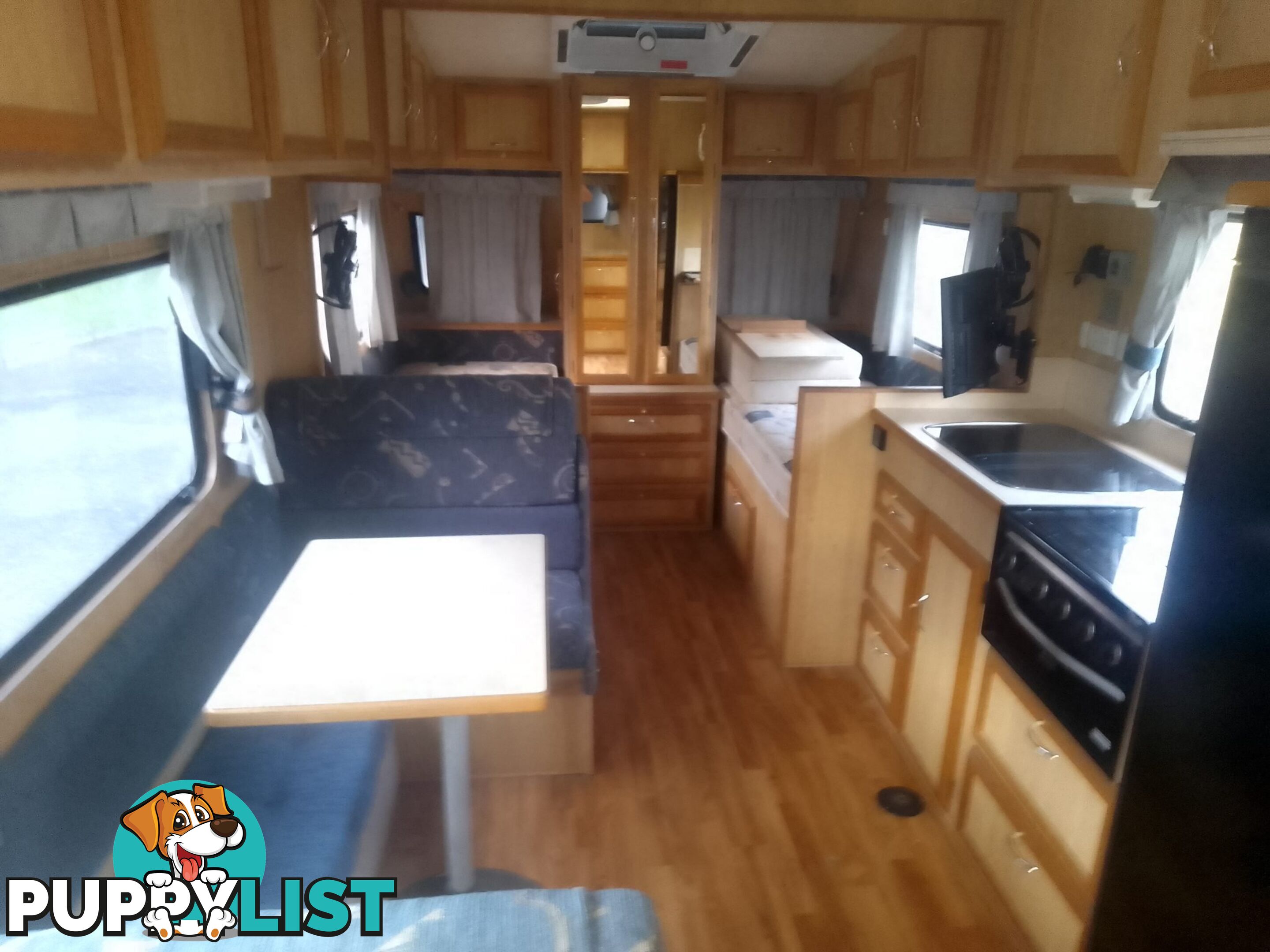USED 2002 KEDRON XC CROSS COUNTRY 19' DUAL AXLE OFF ROAD CARAVAN