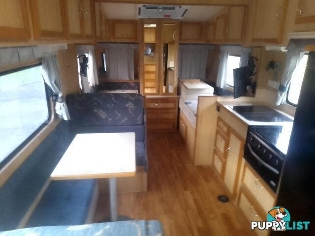 USED 2002 KEDRON XC CROSS COUNTRY 19' DUAL AXLE OFF ROAD CARAVAN