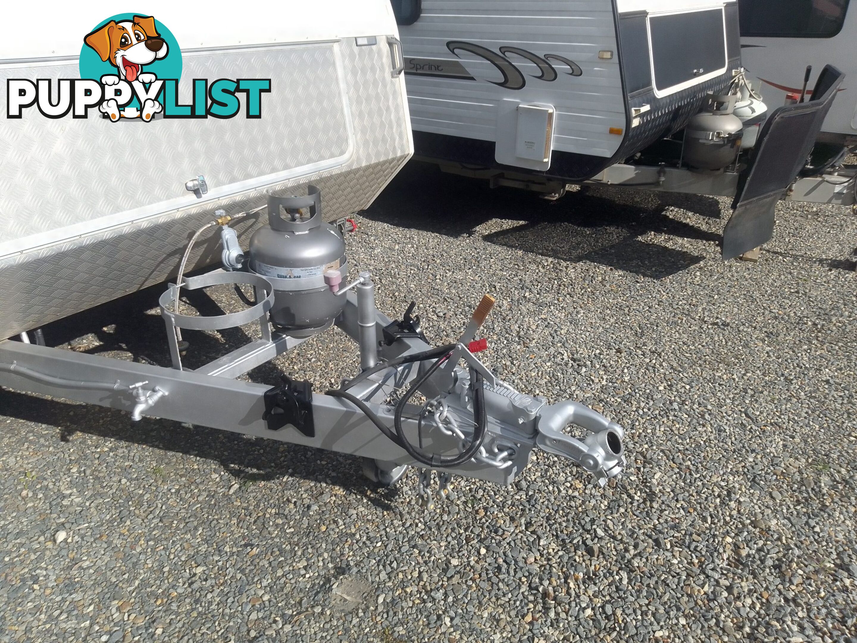 USED 2002 KEDRON XC CROSS COUNTRY 19' DUAL AXLE OFF ROAD CARAVAN