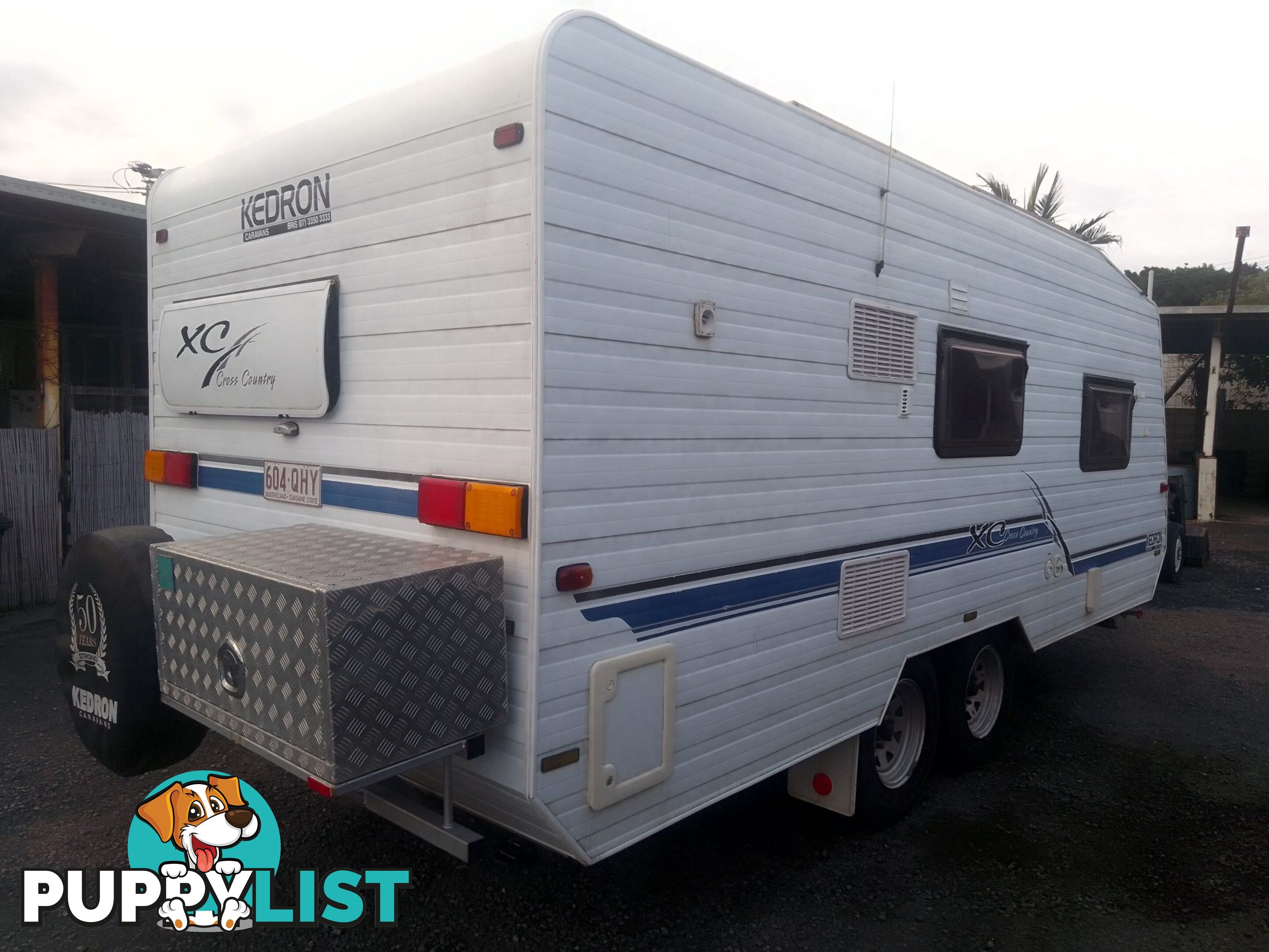 USED 2002 KEDRON XC CROSS COUNTRY 19' DUAL AXLE OFF ROAD CARAVAN