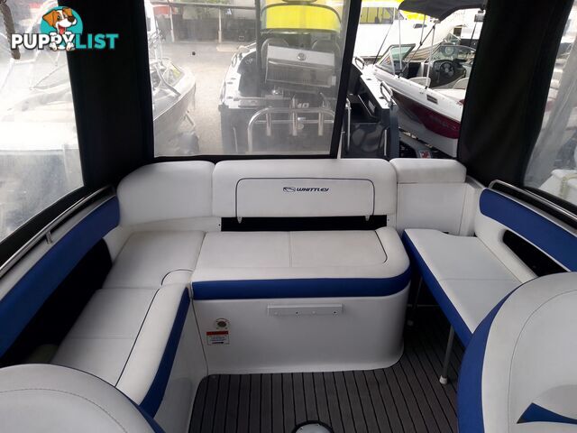 WHITTLEY 2380CR FULL CABIN CRUISER-VOLVO PENTA STERNDRIVE V6 200HP (17Hours) AND TRAILER