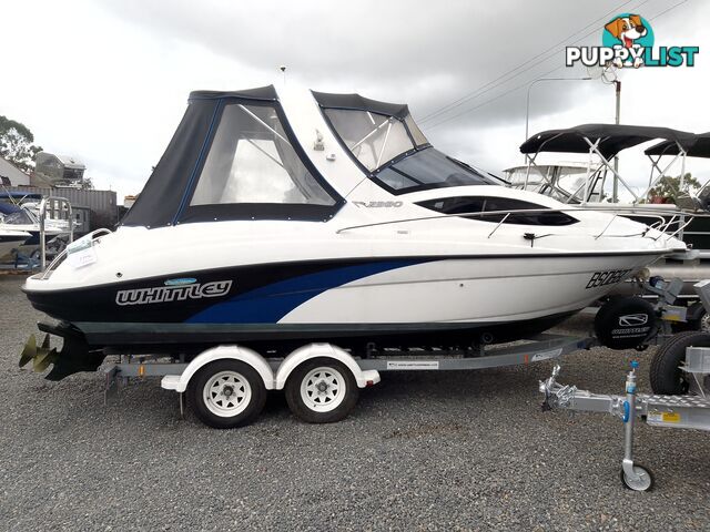 WHITTLEY 2380CR FULL CABIN CRUISER-VOLVO PENTA STERNDRIVE V6 200HP (17Hours) AND TRAILER