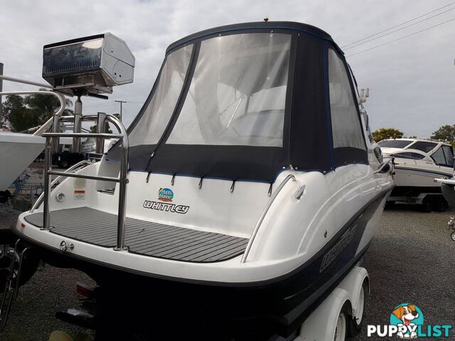 WHITTLEY 2380CR FULL CABIN CRUISER-VOLVO PENTA STERNDRIVE V6 200HP (17Hours) AND TRAILER