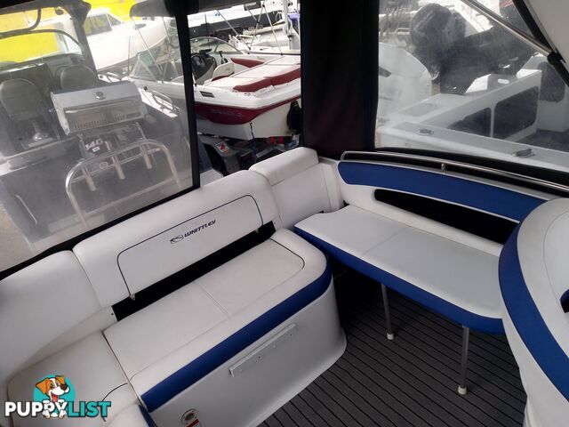 WHITTLEY 2380CR FULL CABIN CRUISER-VOLVO PENTA STERNDRIVE V6 200HP (17Hours) AND TRAILER