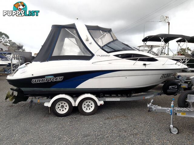 WHITTLEY 2380CR FULL CABIN CRUISER-VOLVO PENTA STERNDRIVE V6 200HP (17Hours) AND TRAILER