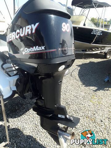 SEAFORCE 530 MATE PONTOON 1/2 CABIN-MERCURY 90HP OPTIMAX AND TRAILER