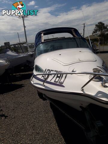 SEAFORCE 530 MATE PONTOON 1/2 CABIN-MERCURY 90HP OPTIMAX AND TRAILER