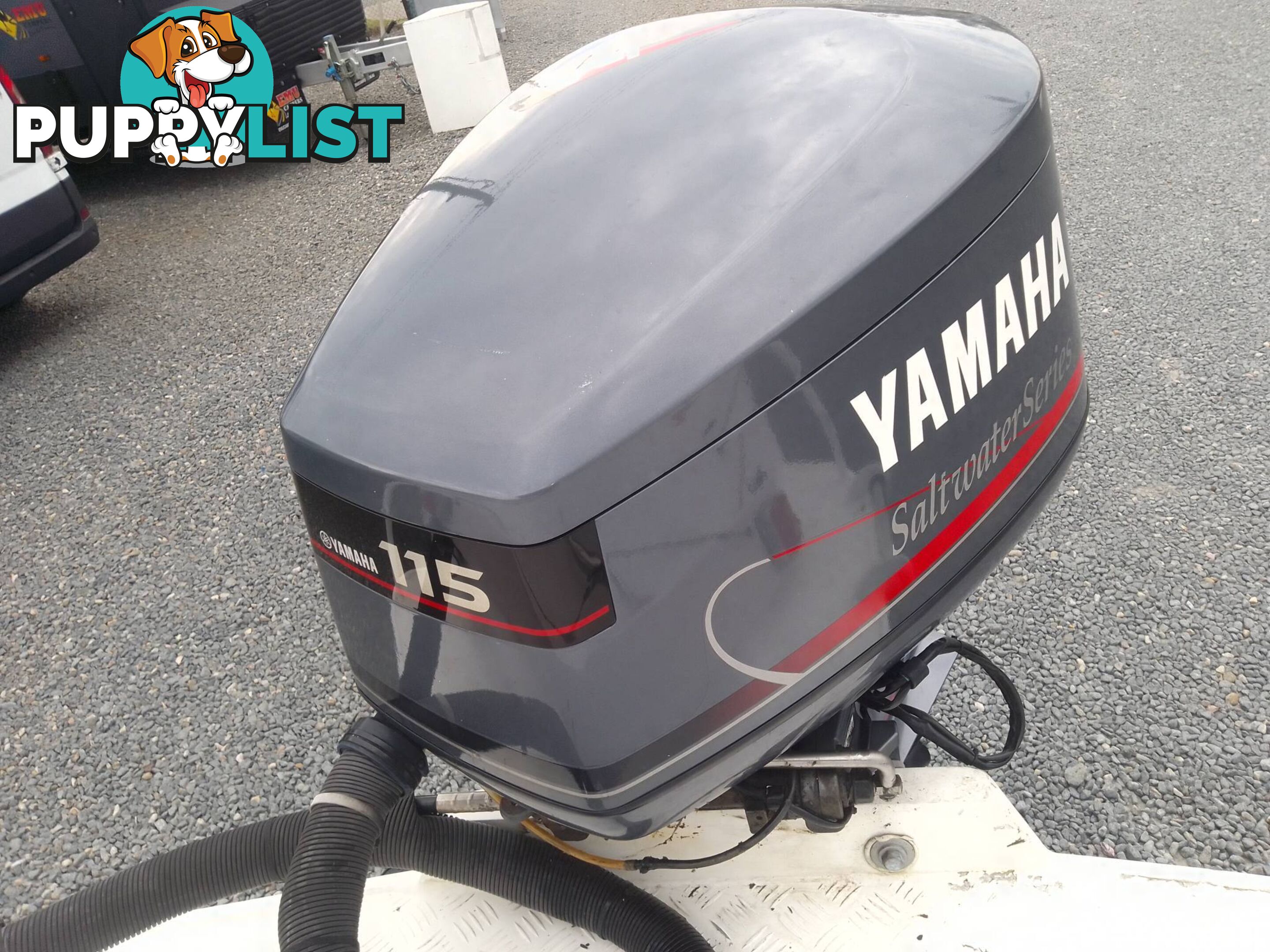 QUINTREX FREEDOM SPORT 550 BOWRIDER -YAMAHA 115HP 2 STROKE AND TRAILER