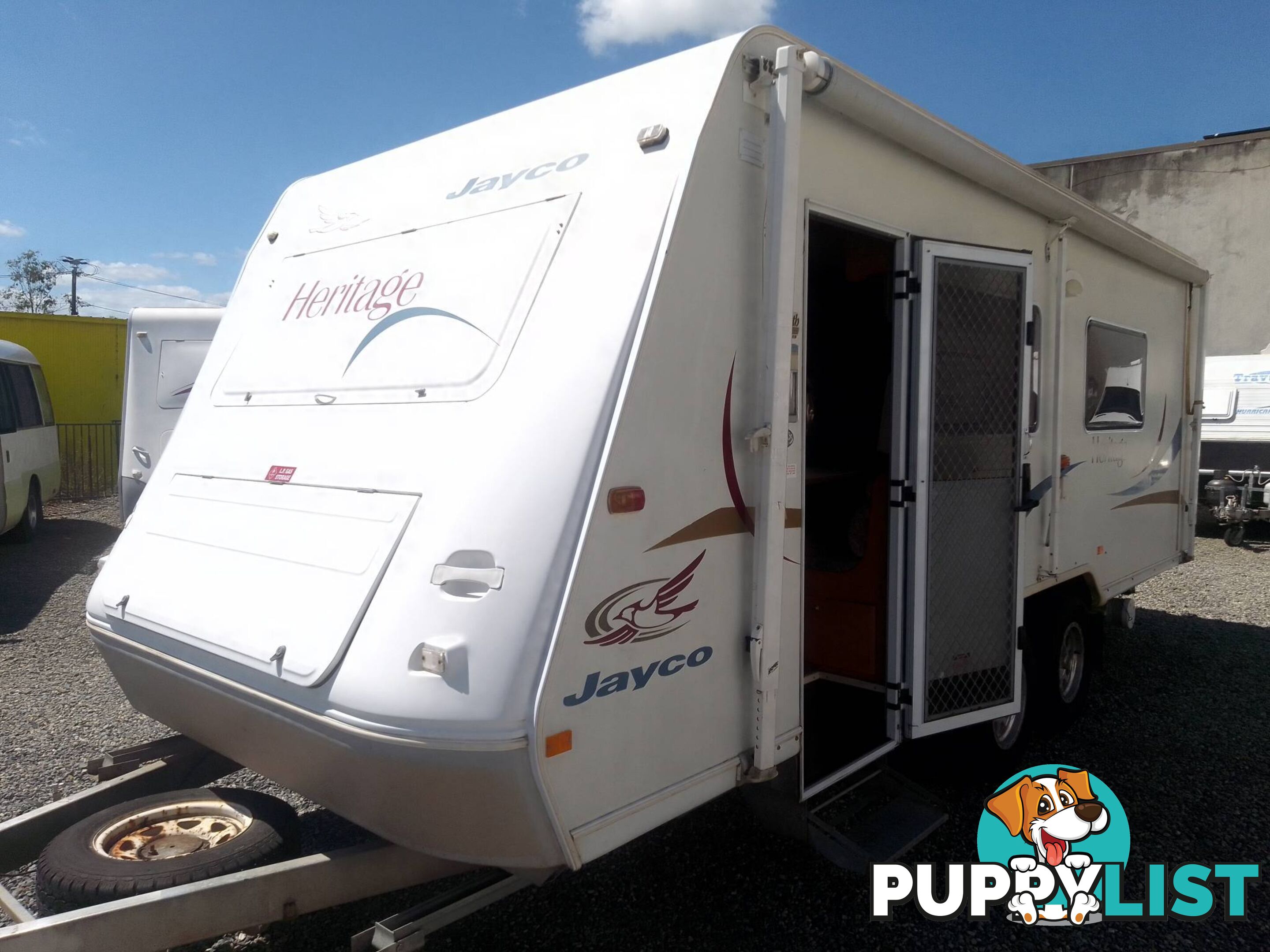 USED 2005 JAYCO HERITAGE DUAL AXLE 21.6FT TOURING CARAVAN