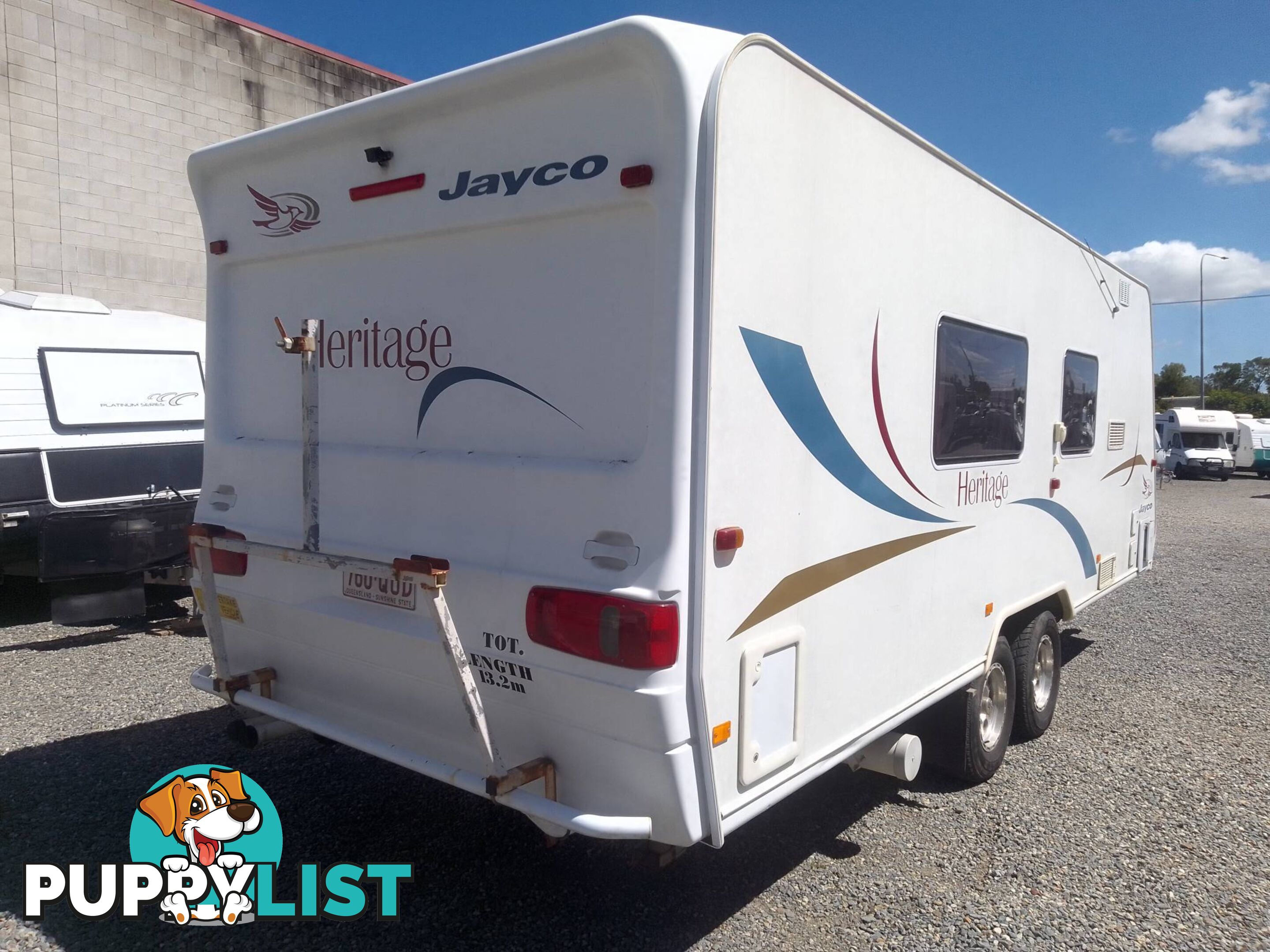 USED 2005 JAYCO HERITAGE DUAL AXLE 21.6FT TOURING CARAVAN