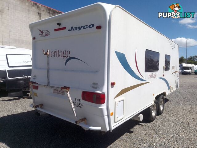 USED 2005 JAYCO HERITAGE DUAL AXLE 21.6FT TOURING CARAVAN