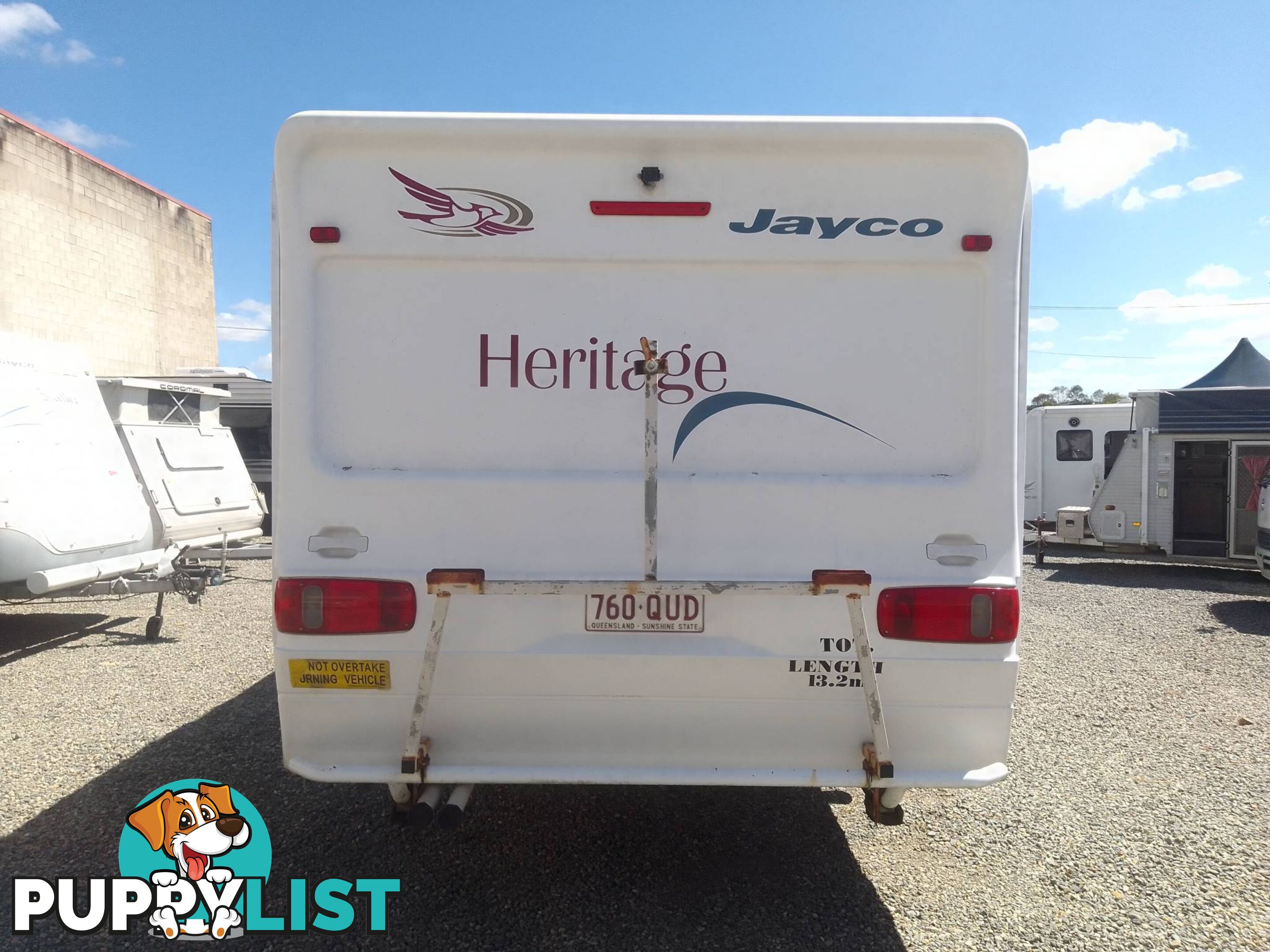 USED 2005 JAYCO HERITAGE DUAL AXLE 21.6FT TOURING CARAVAN