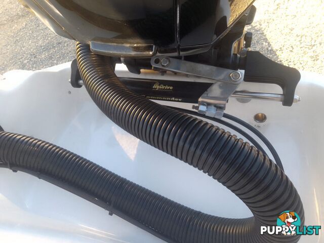 USED 2020 5M BONITO 500 CENTRE CONSOLE ON A 2020 MAYFAIR MARINE SINGLE AXLE TRAILER WITH A 2020 90HP MERCURY 4 STROKE OUTBOARD.