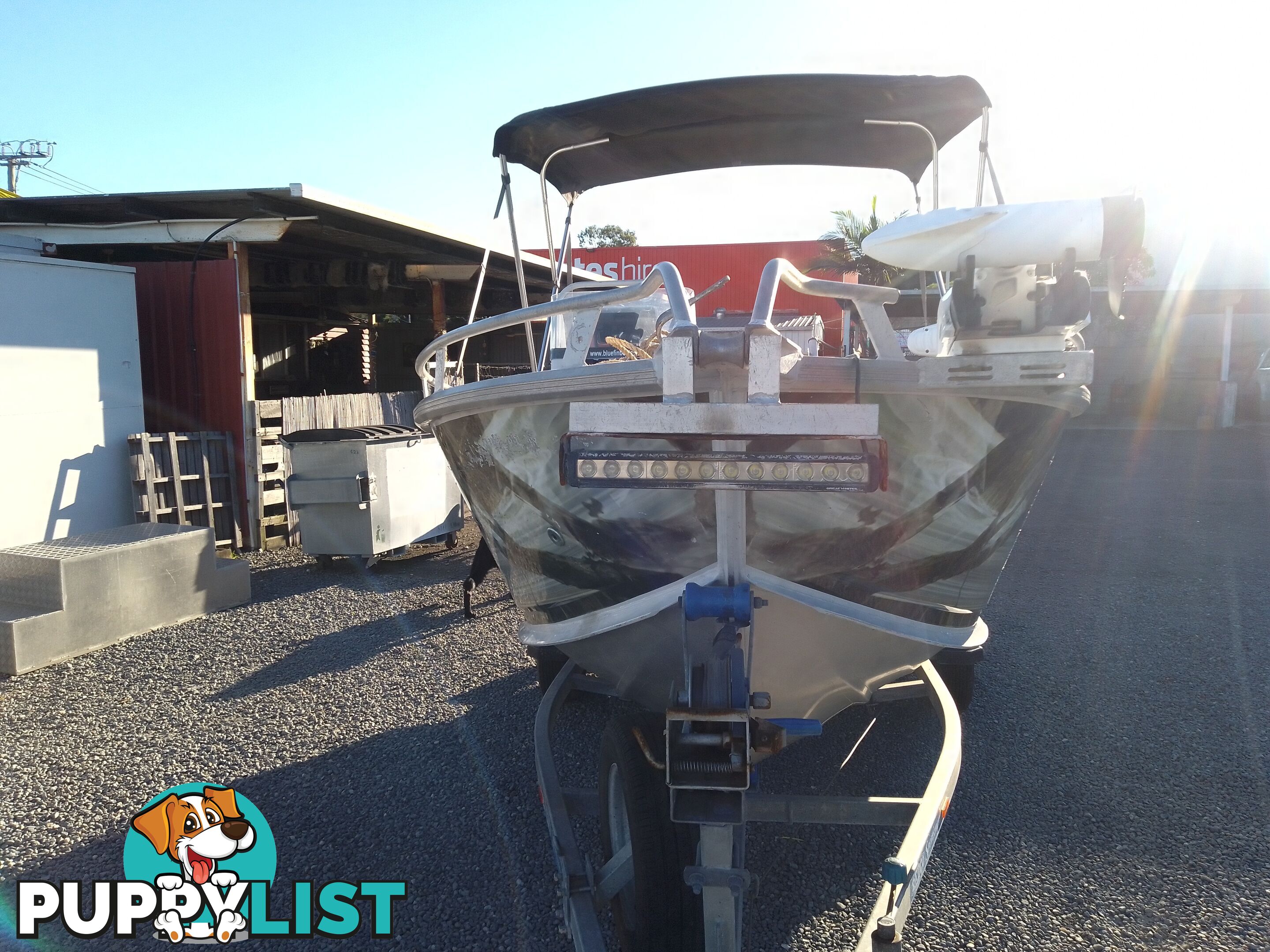 MARLIN BROADBILL CUDDY 5.3M PLATE-TWIN 60HP HONDA 4 STROKE AND TRAILER