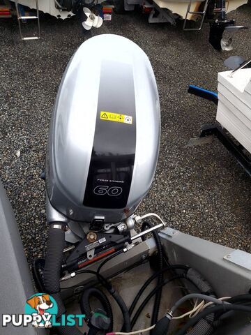 MARLIN BROADBILL CUDDY 5.3M PLATE-TWIN 60HP HONDA 4 STROKE AND TRAILER