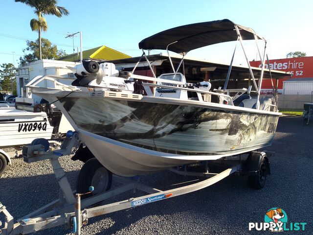 MARLIN BROADBILL CUDDY 5.3M PLATE-TWIN 60HP HONDA 4 STROKE AND TRAILER