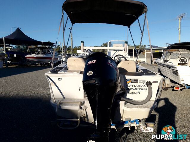 MARLIN BROADBILL CUDDY 5.3M PLATE-TWIN 60HP HONDA 4 STROKE AND TRAILER