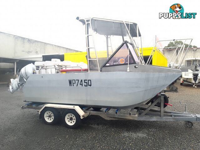 MARLIN BROADBILL CUDDY 5.3M PLATE-TWIN 60HP HONDA 4 STROKE AND TRAILER