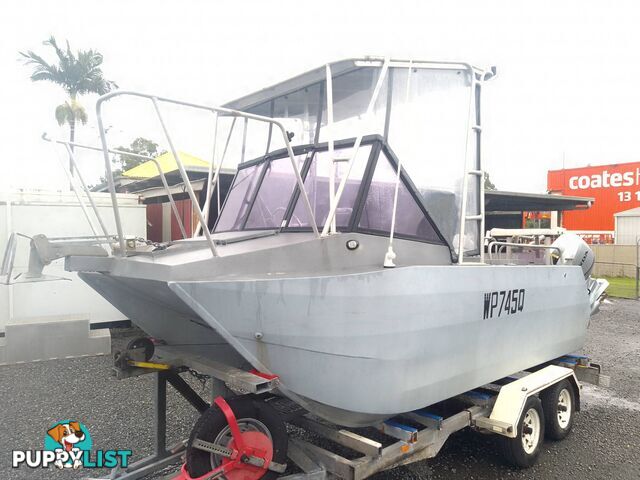 MARLIN BROADBILL CUDDY 5.3M PLATE-TWIN 60HP HONDA 4 STROKE AND TRAILER