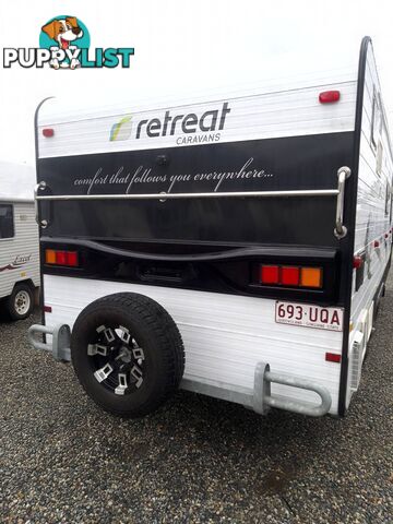 RETREAT MABEL 25FT TOURING CARAVAN