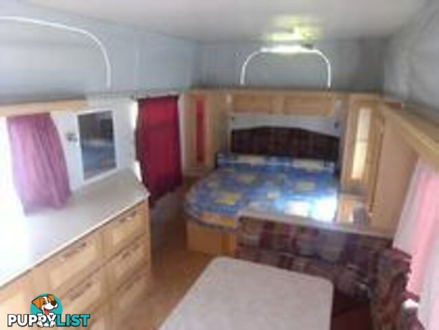 USED 2006 COROMAL EXCEL 541 POP-TOP DUAL AXLE SEMI OFF ROAD CARAVAN