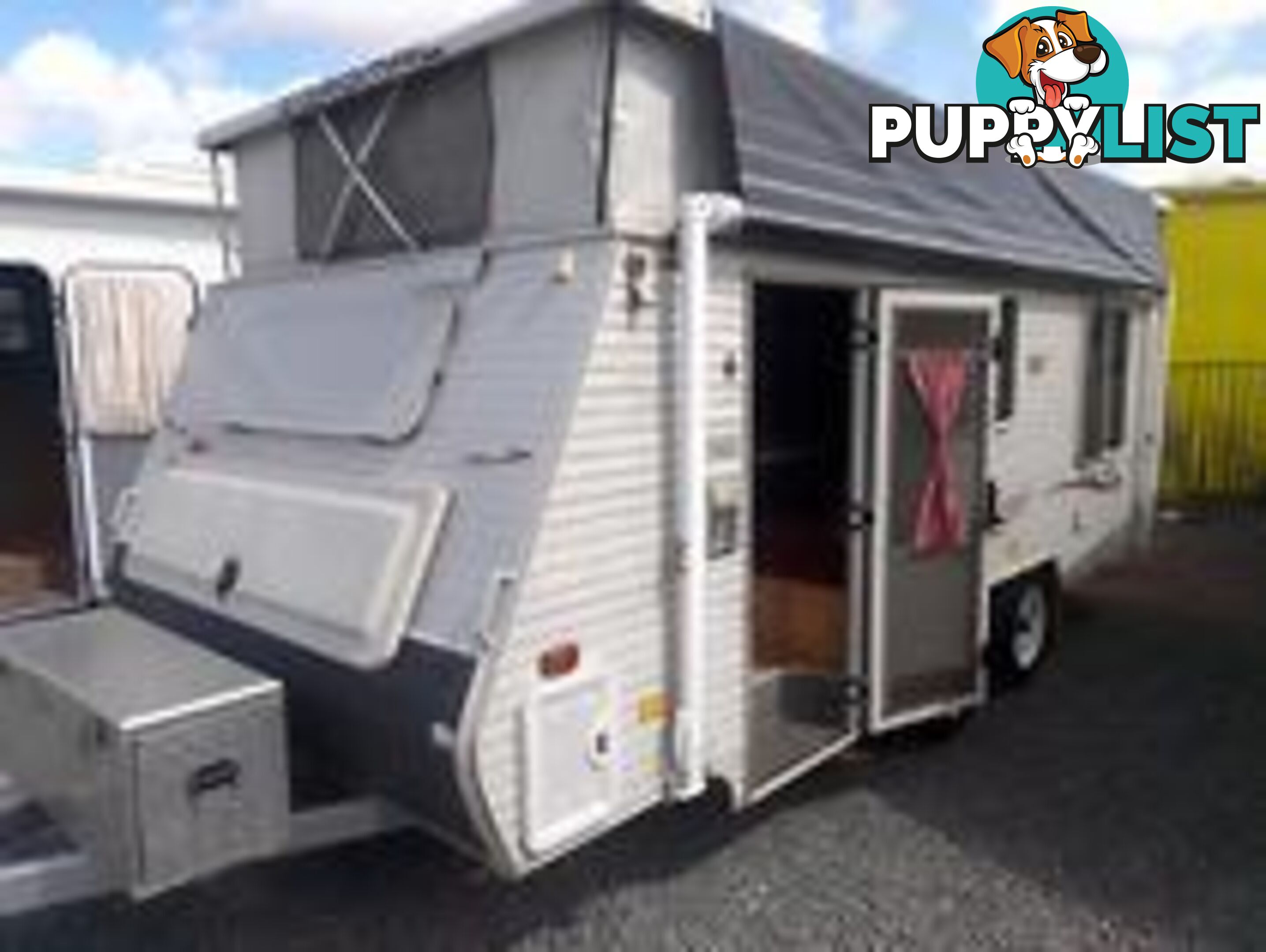 USED 2006 COROMAL EXCEL 541 POP-TOP DUAL AXLE SEMI OFF ROAD CARAVAN