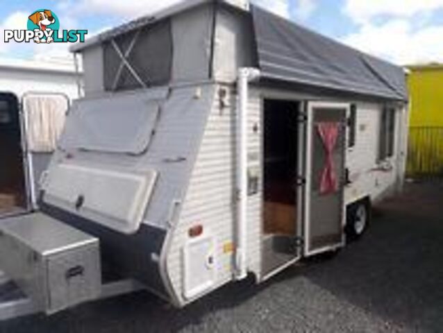 USED 2006 COROMAL EXCEL 541 POP-TOP DUAL AXLE SEMI OFF ROAD CARAVAN
